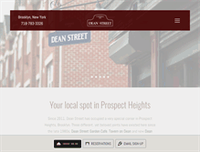 Tablet Screenshot of deanstreetbrooklyn.com